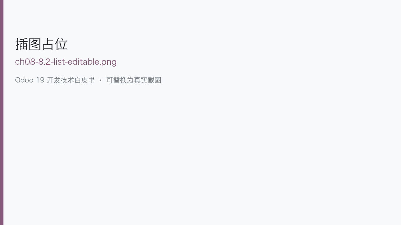 图 8-2 可编辑列表与 decoration 效果