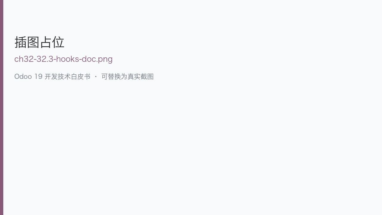 图 32-3 官方文档 Hooks 章节或源码 `hooks.js` 片段