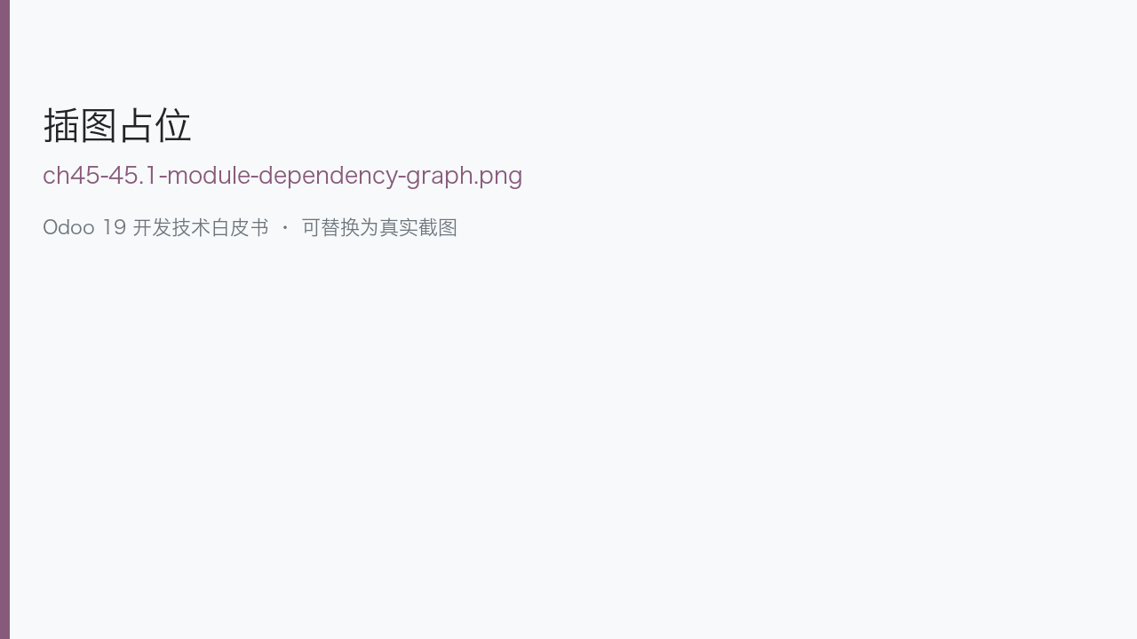 图 45-1 模块依赖图(示意)